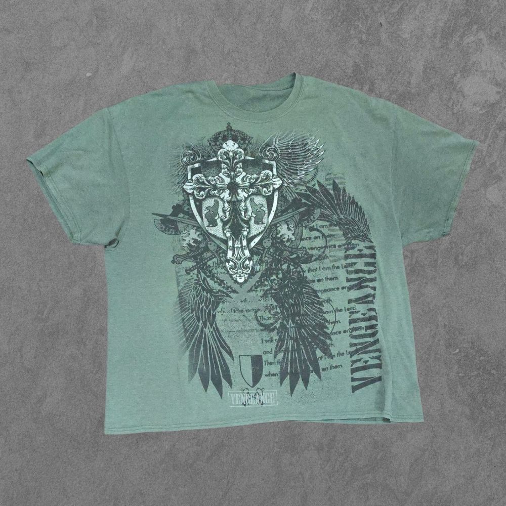 Y2K Grunge Vengeance 3XL Goth Emo Shirt